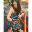 画像6: NAPOYAN "Psychedelic Flower" ZIP TOTE BAG (6)