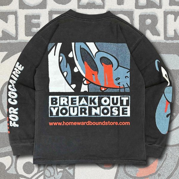 画像2: HOMEWARD BOUND "COCAINE NETWORK" L/S T-SHIRT (2)