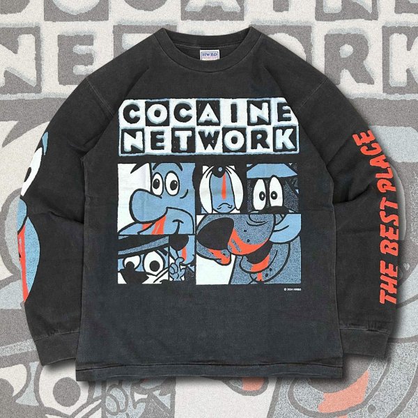 画像1: HOMEWARD BOUND "COCAINE NETWORK" L/S T-SHIRT (1)