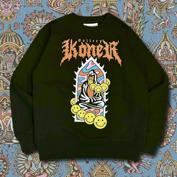 画像1: JACOBO AMADOR × KONER GALLERY SWEAT SHIRT (1)