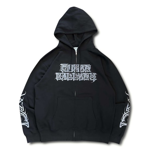 画像1: SANROKU ZIP-UP SWEAT HOODIE "KONER GALLERY" (1)