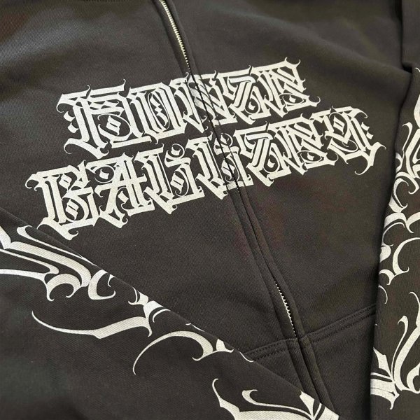 画像3: SANROKU ZIP-UP SWEAT HOODIE "KONER GALLERY" (3)