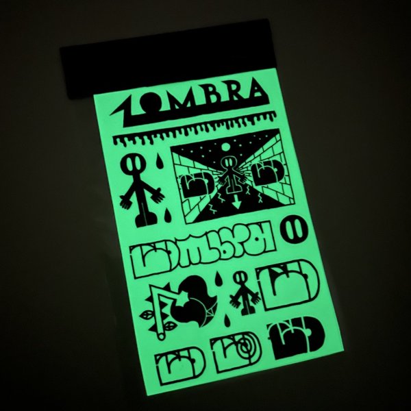 画像2: ZOMBRA STICKER SET(GID) (2)