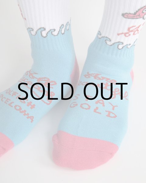 画像4: STAYGOLD×POLFISH "Dolphine" socks (4)