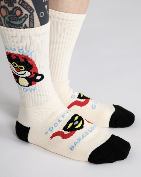 画像8: STAYGOLD×POLFISH "Cry later" socks (8)