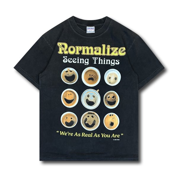 画像1: HOMEWARD BOUND "NORMALIZE SEEING THINGS" T-SHIRT (1)