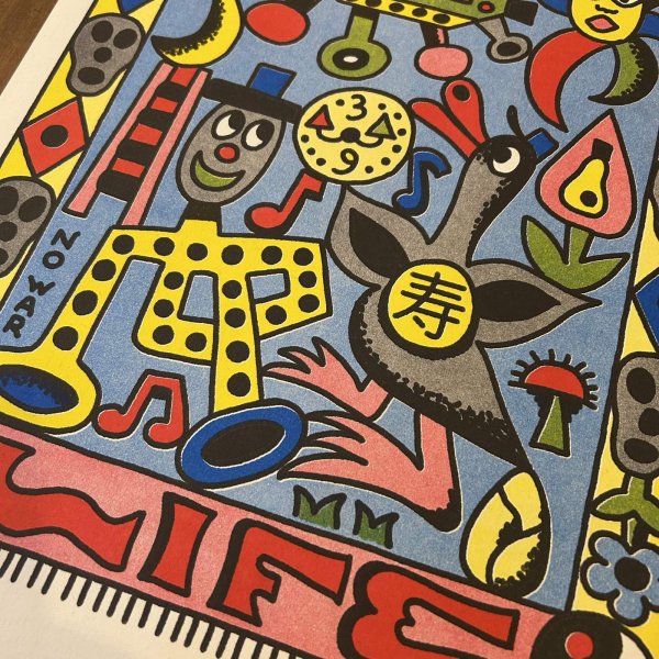 画像3: FASE "HAPPY LIFE" RISO PRINTS (3)