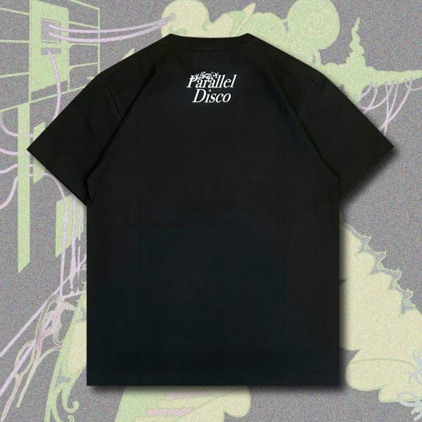 画像2: "PARALLEL DISCO" T-SHIRT artwork by PEZZEEP (2)