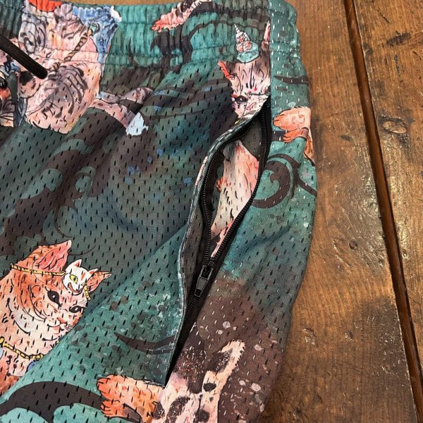 画像4: 大柴裕豪 "百猫" PATTERN MESH SHORTS (4)