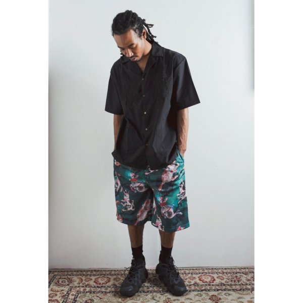 画像14: ILLSYNAPSE "Karma Floral" EMBROIDERY POCKET SHIRT (14)