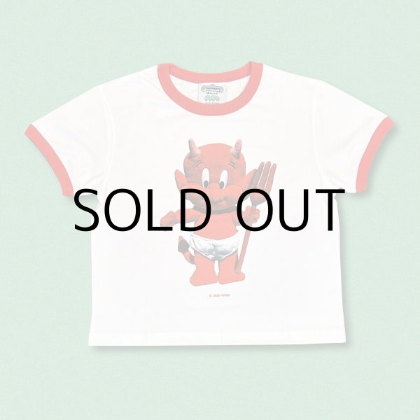 画像1: HOMEWARD BOUND "BAD PLUSHIE" RINGER BABY T-SHIRT (1)