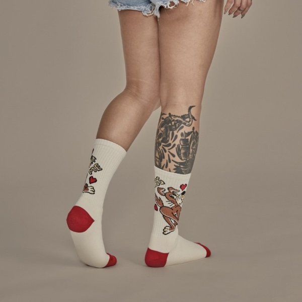 画像3: STAYGOLD×KOTOE "KISS ME" socks (3)