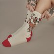 画像2: STAYGOLD×KOTOE "KISS ME" socks (2)