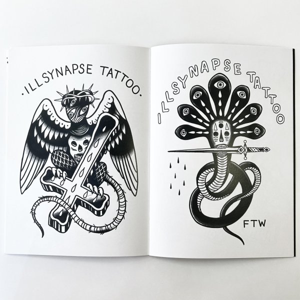 画像2: ILLSYNAPSE "OLD GOLD" Art book (2)