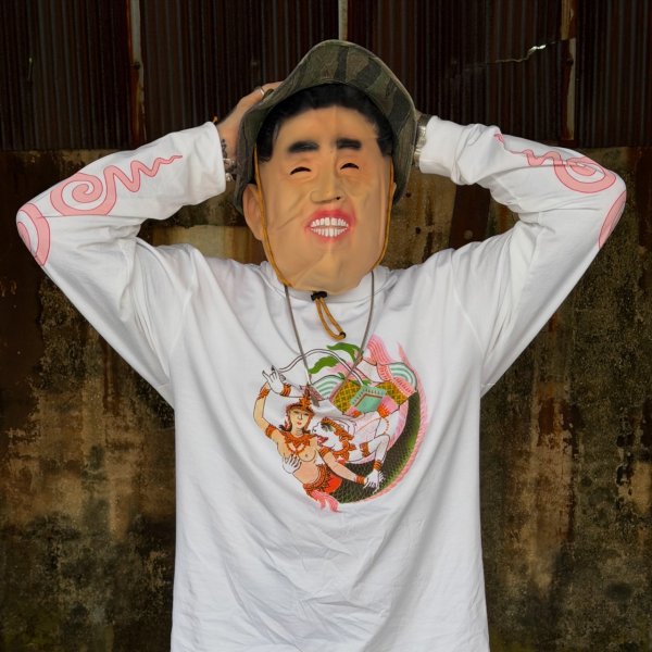 画像6: YELLOW FEVER L/S T-SHIRT "Hanuman Gets Some" (6)