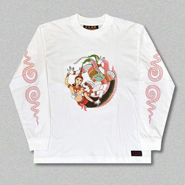 画像1: YELLOW FEVER L/S T-SHIRT "Hanuman Gets Some" (1)