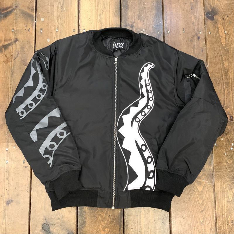 CIXEUR&DF.SQEZ BOMBER JACKET 