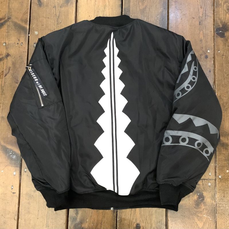 CIXEUR&DF.SQEZ BOMBER JACKET 